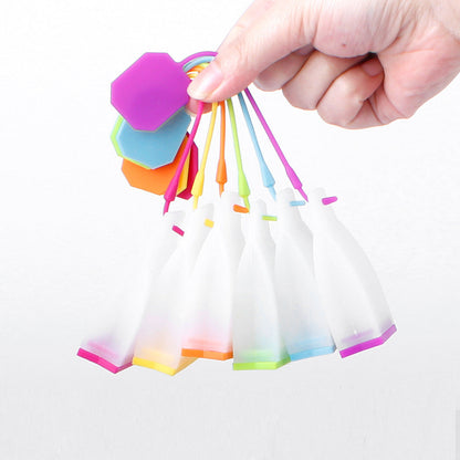 Eco-Friendly Reusable Silicone Tea Infuser Bags - Multicolored