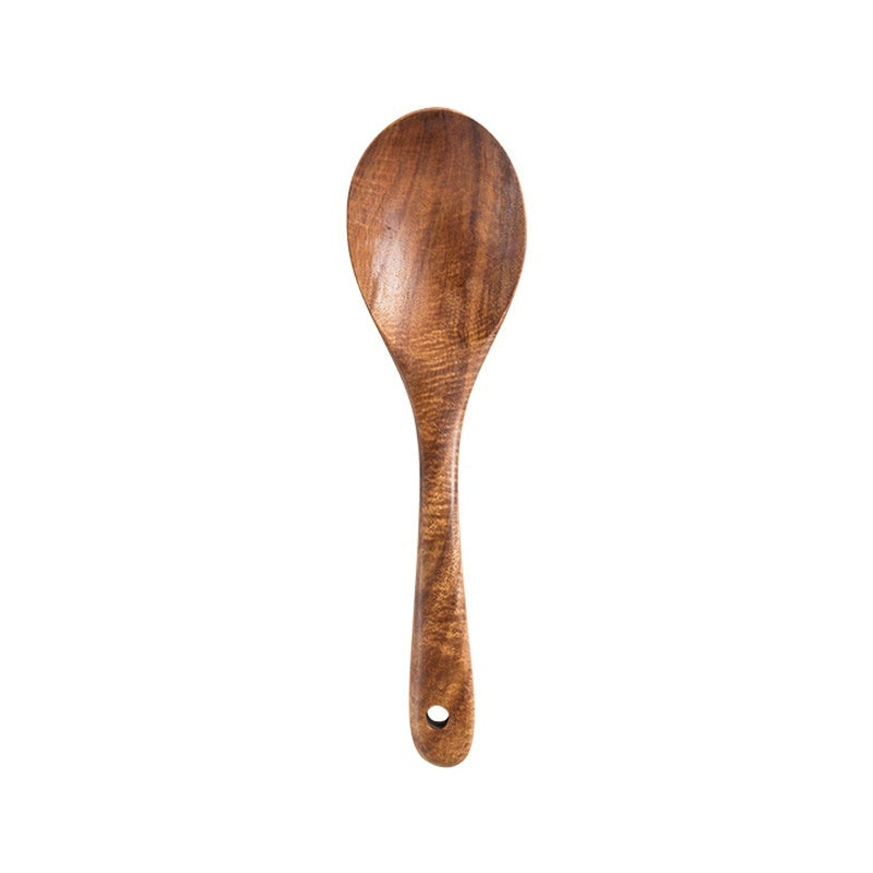 Eco-Friendly Wooden Kitchen Utensils Set - Sustainable & Biodegradable