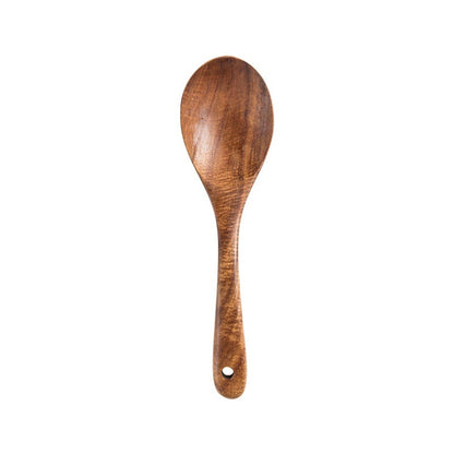 Eco-Friendly Wooden Kitchen Utensils Set - Sustainable & Biodegradable