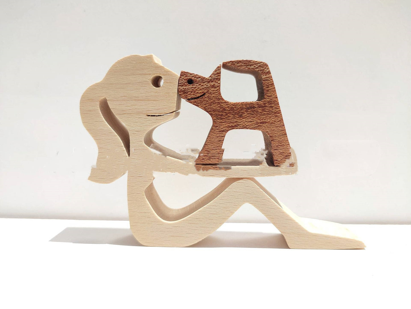 Eco-Friendly Wooden Animal Figurines - Sustainable Home Decor