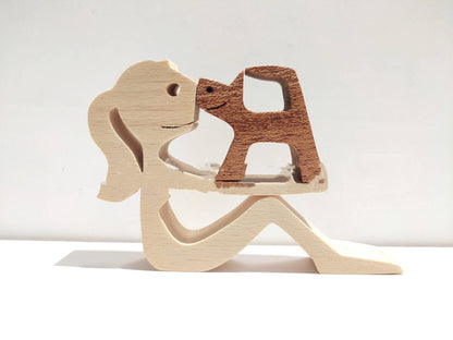 Eco-Friendly Wooden Animal Figurines - Sustainable Home Decor