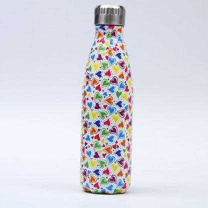 Insulated Stainless Steel Water Bottle - Eco-Friendly, Reusable, 500ml