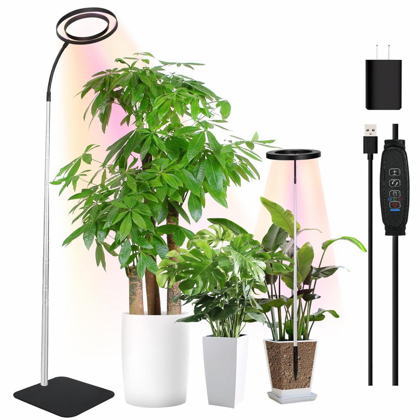 Energy-Efficient LED Grow Light for Indoor Plants