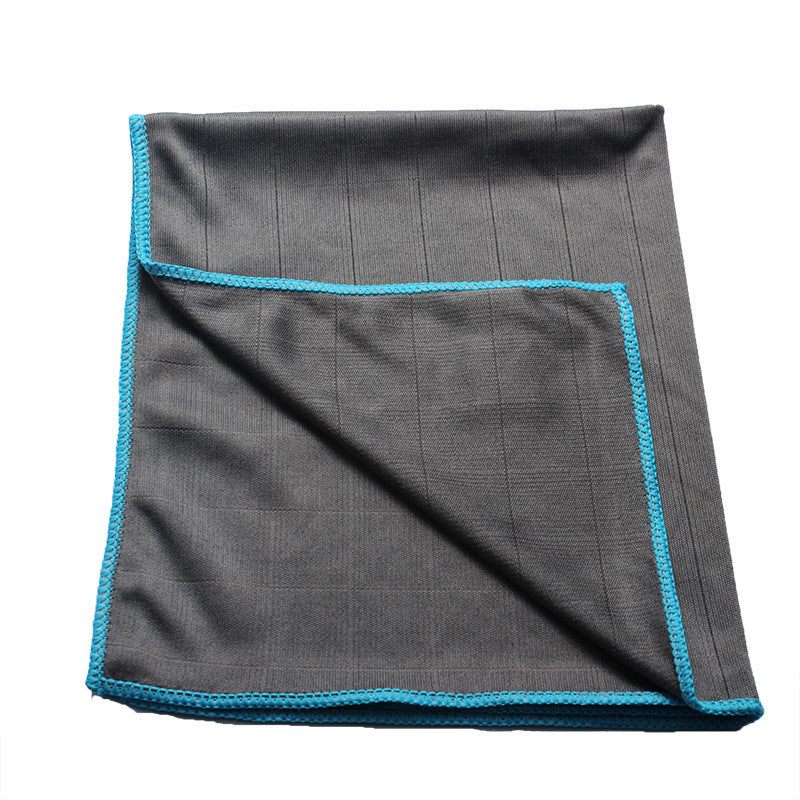 Eco-Friendly Quick-Dry Microfiber Towel with Colored Edges