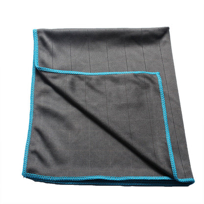 Eco-Friendly Quick-Dry Microfiber Towel with Colored Edges