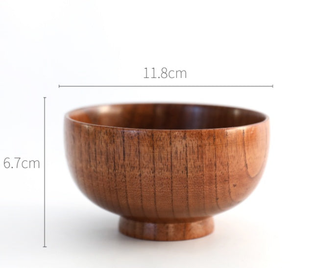 Eco-Friendly Wooden Bowls - Sustainable Kitchenware for Zero-Waste Living