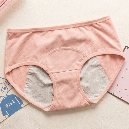Eco-Friendly Women's Cotton Briefs - Sustainable Comfort in Navy, Pink, Green & Coral