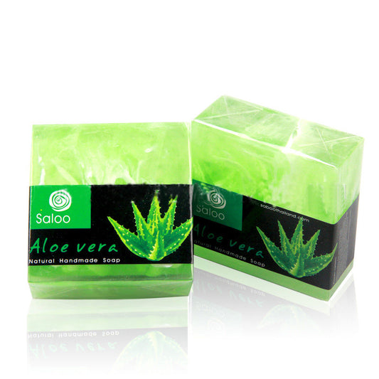 Aloe Vera Natural Handmade Soap Bar - Eco-Friendly & Biodegradable