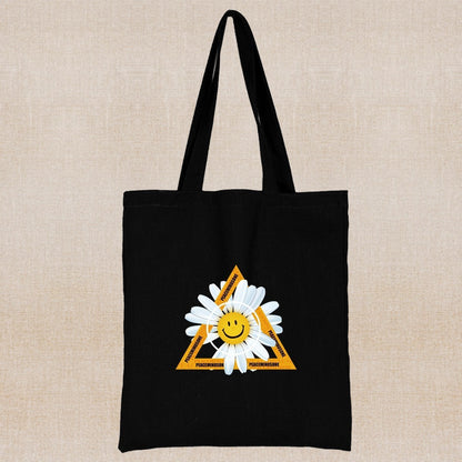 Eco-Friendly Daisy Tote Bag - Sustainable, Reusable, Durable