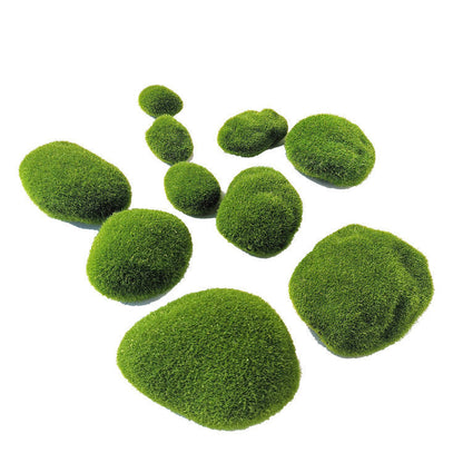 Eco-Friendly Decorative Moss Stones for Home Décor