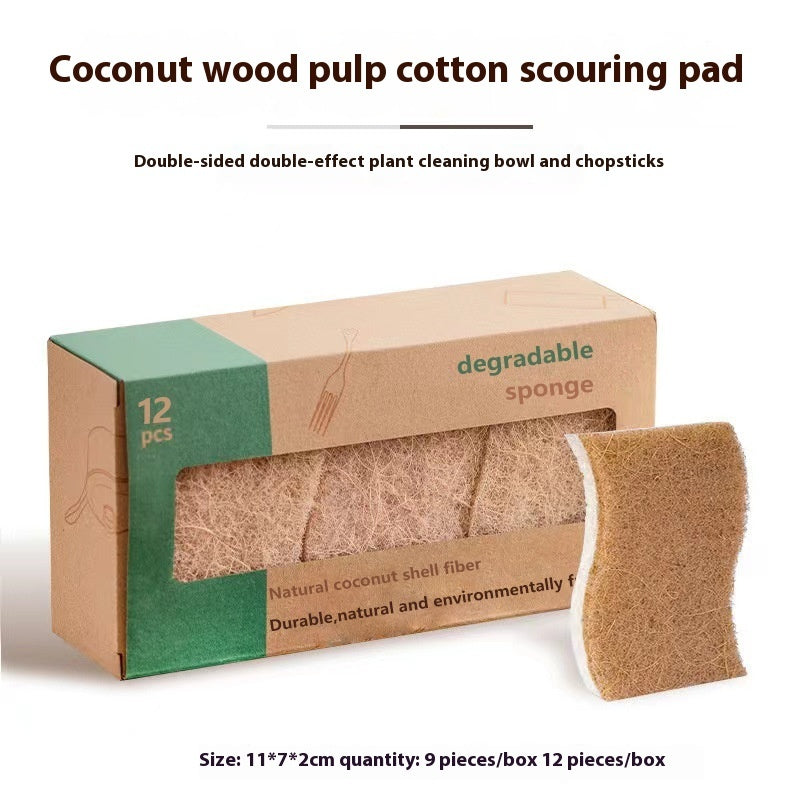 Eco-Friendly Sisal Cleaning Sponge - Biodegradable & Durable