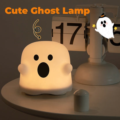 Ghostly Glow Portable Night Light - Energy-Efficient Decorative Lamp