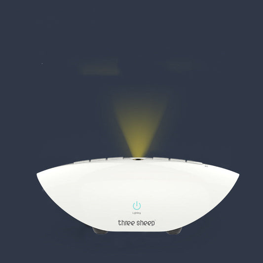 Eco-Friendly Oval Aroma Diffuser in White