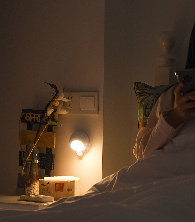 Energy-Efficient Motion Sensor Night Light - Dome-Shaped LED