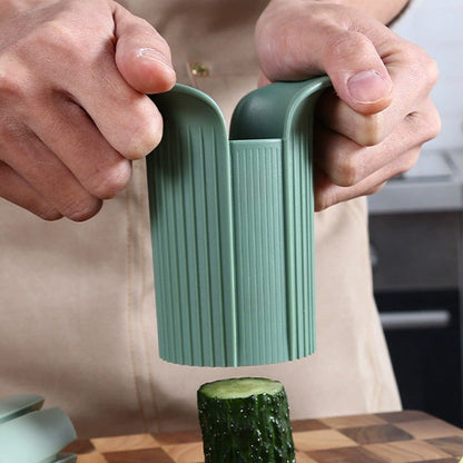 Eco-Friendly Vegetable Slicer - Plastic-Free, Durable, Easy to Clean