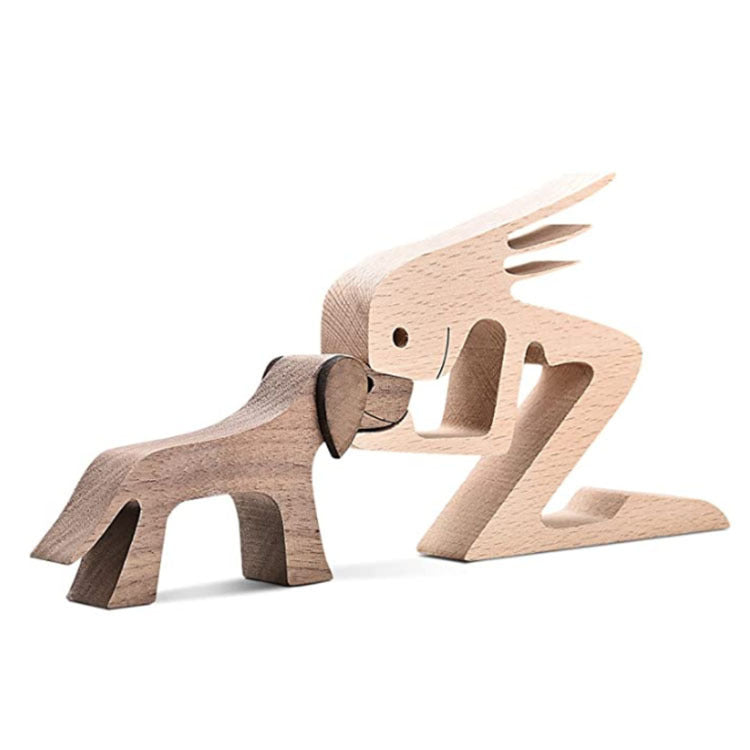 Eco-Friendly Wooden Animal Figurines - Sustainable Home Decor