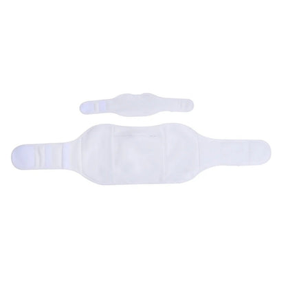 Beige Cotton Waist Wrap with Velcro Closure for Sustainable Living