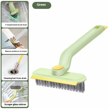 Eco-Friendly Narrow Scrub Brush for Targeted Cleaning