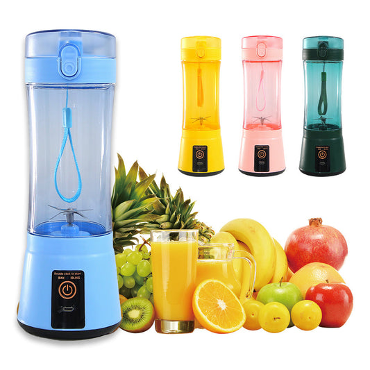 Portable multi-color blender for fresh drinks on-the-go