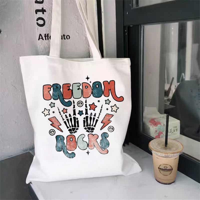 Eco-Friendly Reusable Cotton Tote Bag - Sustainable Shopping Solution