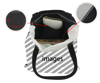 Eco-Friendly Personalized Canvas Tote Bag