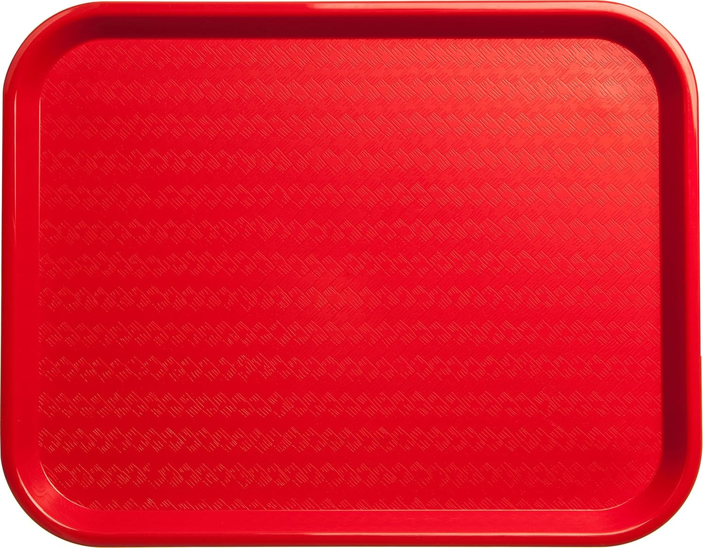 Plain Red Tray – Versatile and Durable Serving Tray for Home, Kitchen, Restaurant, and Parties | Perfect for Food, Snacks, Drinks, and Decorative Use | Easy to Clean and Lightweight