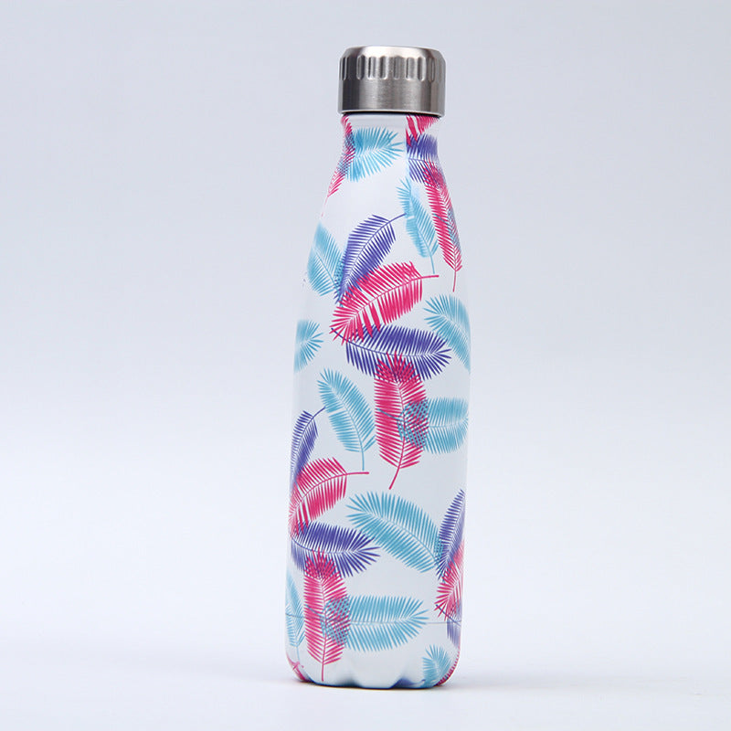 Insulated Stainless Steel Water Bottle - Eco-Friendly, Reusable, 500ml