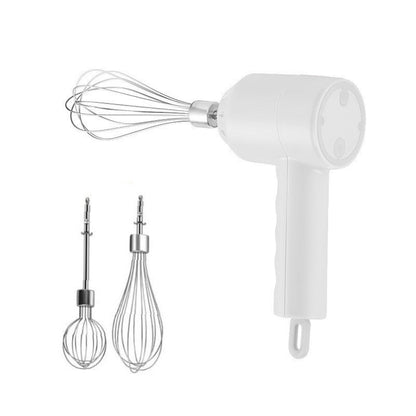 Eco-Friendly Handheld Electric Whisk - Light Green, Energy Efficient Kitchen Tool