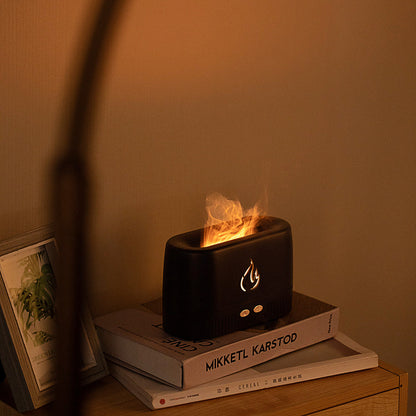 Black Rectangular Aroma Diffuser for Eco-Friendly Aromatherapy