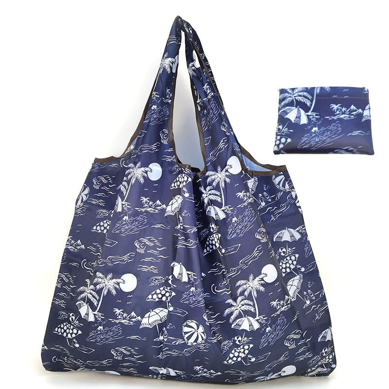 Eco-Friendly Reusable Shopping Bag with Teddy Bear Print