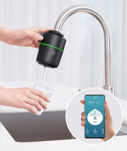 Water-Saving Black Faucet Attachment - Easy Install & Eco-Friendly