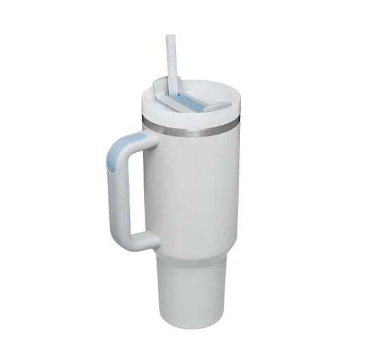 Personalized Insulated Travel Mug with Handle - Eco-Friendly & Customizable