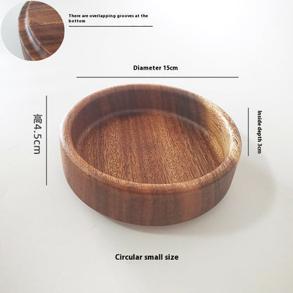 Eco-Friendly Rectangular Wooden Trays - Sustainable Home Décor