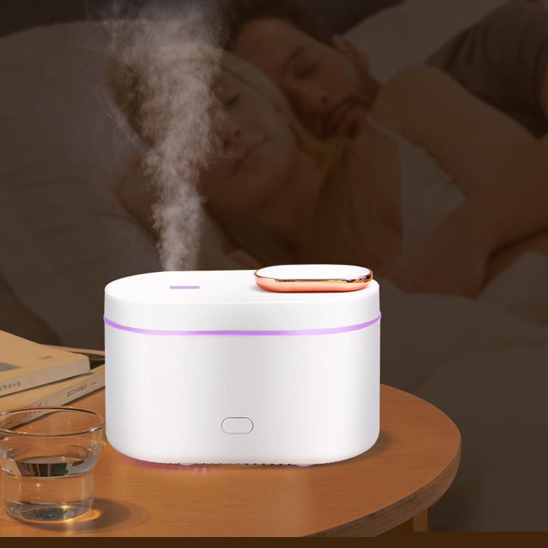 Eco-Friendly LED Humidifier with Aromatherapy Function