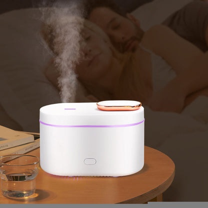 Eco-Friendly LED Humidifier with Aromatherapy Function