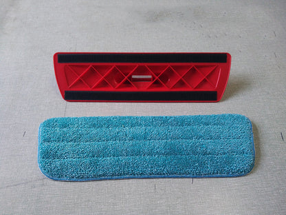 Eco-Friendly Microfiber Floor Mop with Reusable Pad