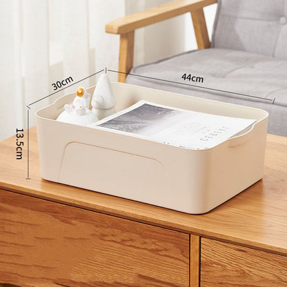 Stackable Rectangular Storage Bins - Space-Saving, Durable, Multi-Use