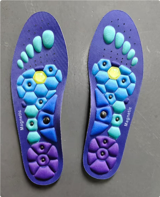 Magnetic Acupressure Insoles for Enhanced Foot Health and Circulation