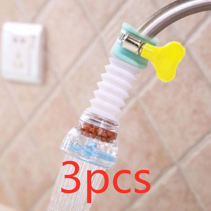 Water-Saving Faucet Aerator with Filtration Beads