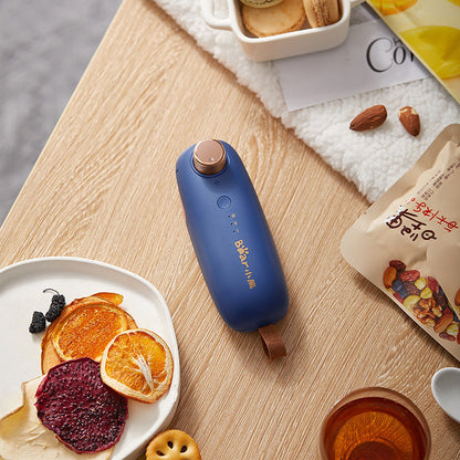 Eco-Friendly Portable Phone Stand - Blue Oval Design