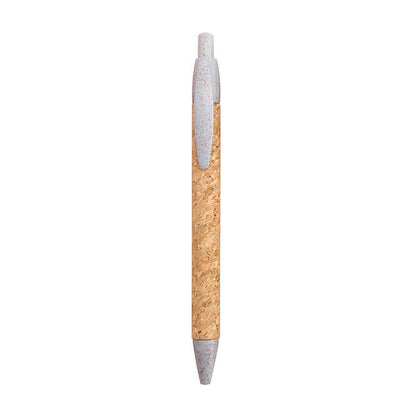Eco-Friendly Pastel Cork Pens - Sustainable Stationery for Zero-Waste Living