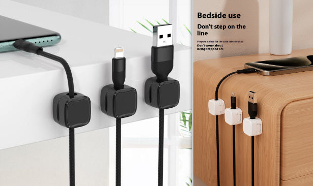 Magnetic Cable Organizer - Eco-Friendly Cable Management Tool