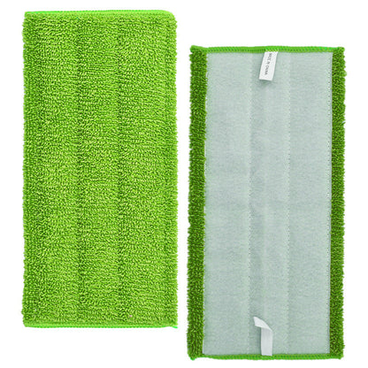 Eco-Friendly Reusable Microfiber Cleaning Pads - Blue Rectangular