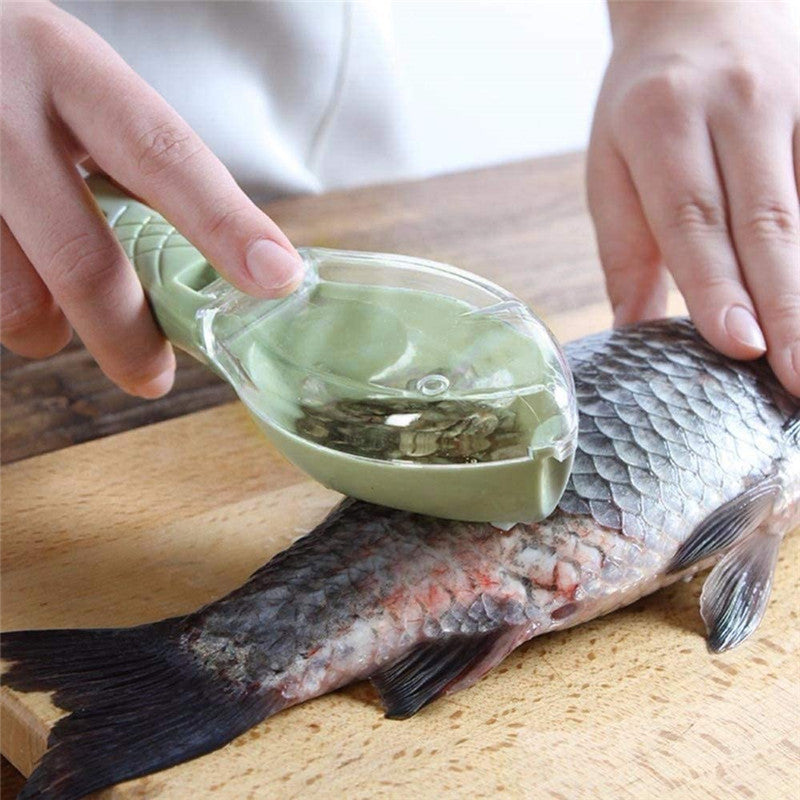 Eco-Friendly Fish Scale Remover - Durable, Reusable Kitchen Tool