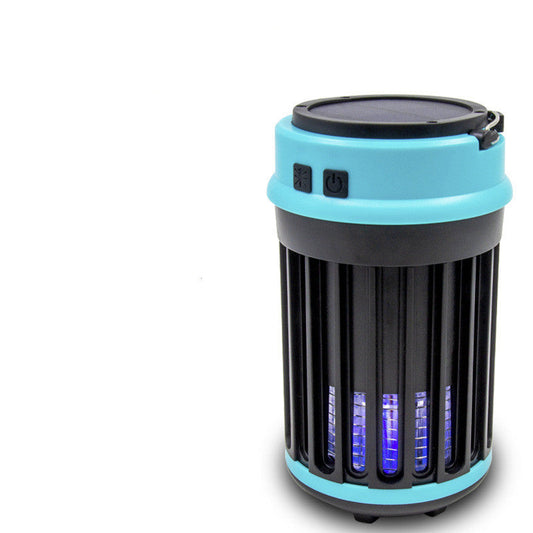 Portable Eco-Friendly Mosquito Trap in Blue and Black
