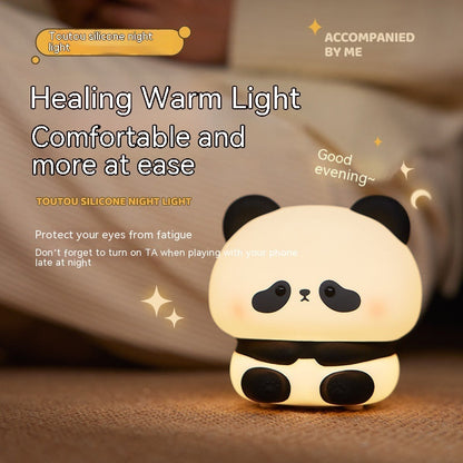 Eco-Friendly Panda Night Light - Portable LED for Kids