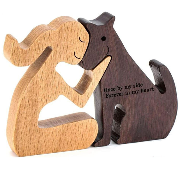 Eco-Friendly Wooden Animal Figurines - Sustainable Home Decor