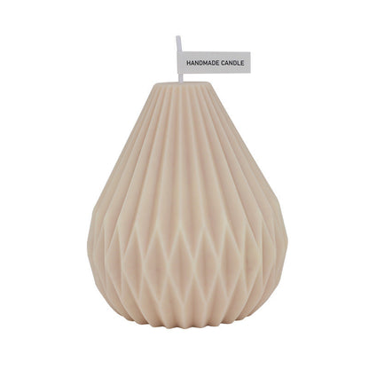 Geometric Pastel Handmade Candles - Eco-Friendly Home Décor