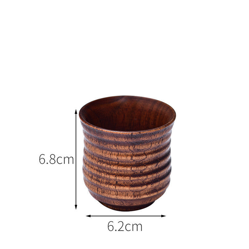 Eco-Friendly Wooden Cups & Goblets - Sustainable Drinkware