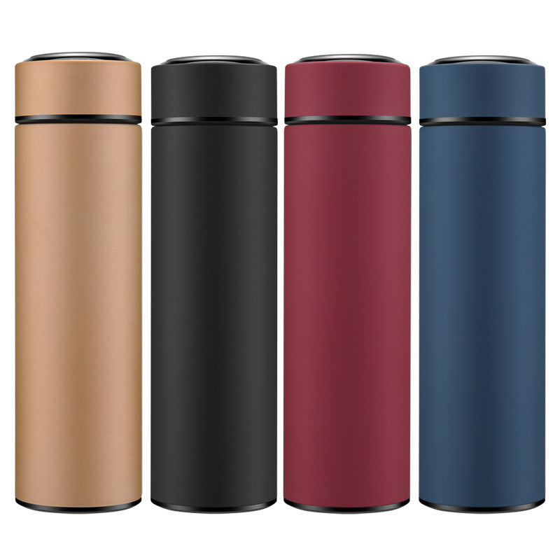 Pink Insulated Stainless Steel Thermos Bottle - Eco-Friendly & Reusable